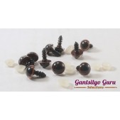 Safety Eyes Brown 10MM