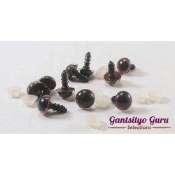Safety Eyes Brown 10MM