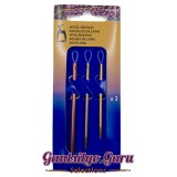Pony Colored Aluminum Wool Needles