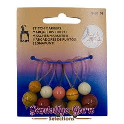 Pony Natural Wood Stitch Markers