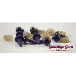 Safety Eyes Purple 8MM