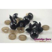 Safety Eyes Black 12MM