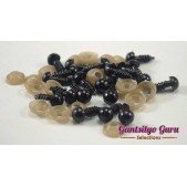 Safety Eyes Black 7MM