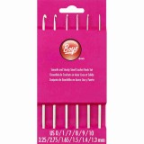 Boye 6-Pc. Steel Crochet Hook Set