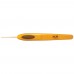 Clover Soft Touch Steel Crochet Hook 0.75MM