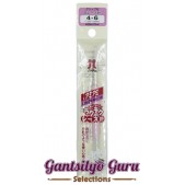 Hamanaka Steel Crochet Hook 4 - 6 (1.25MM and 1MM)