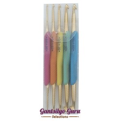 Hamanaka Aluminum Crochet Hook Set