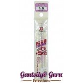 Hamanaka Steel Crochet Hook 4 - 6 (1.25MM and 1MM)