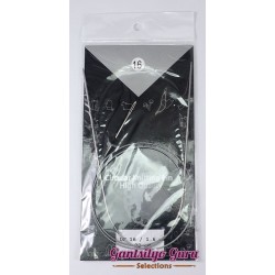 Steel Circular Knitting Needles 16 / 1.6mm (80 cm)