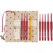 Tulip Etimo Red Crochet Hook Set