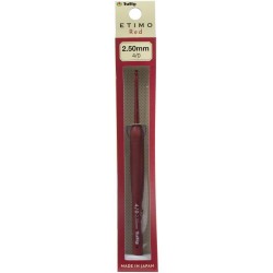 Tulip Etimo Red Crochet Hook 2.5MM