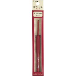 Tulip Etimo Red Crochet Hook 2.75MM
