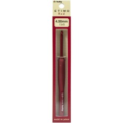 Tulip Etimo Red Crochet Hook 4.5MM