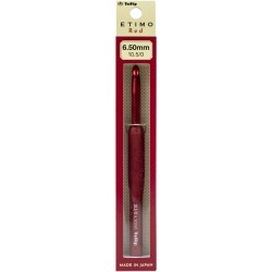 Tulip Etimo Red Crochet Hook 6.5MM