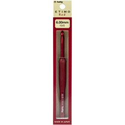 Tulip Etimo Red Crochet Hook 6MM