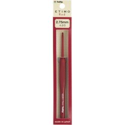 Tulip Etimo Red Crochet Hook 2.75MM