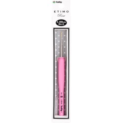 Tulip Etimo Rose Steel Crochet Hook 1MM