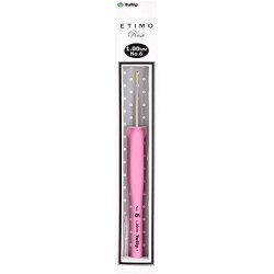 Tulip Etimo Rose Steel Crochet Hook 1MM