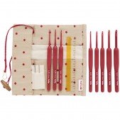 Tulip Etimo Red Crochet Hook Set