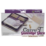 Tulip Carry T Interchangeable Bamboo Tunisian Hook Set