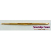 Double-Ended Aluminum Crochet Hook 5/0 - 6/0