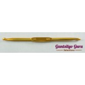 Double-Ended Aluminum Crochet Hook 7/0 - 8/0