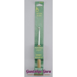 Pony Bamboo Handle Crochet Hook 4.0MM