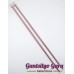 Pony Colored Aluminum Knobbed Knitting Needles 5.5MM (35CM)