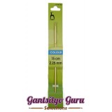 Pony Colored Aluminum Crochet Hook 2.25MM