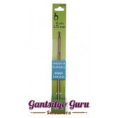 Pony Colored Aluminum Crochet Hook 3.75MM