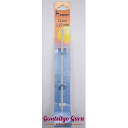 Pony Inline Crochet Hook 3.25MM