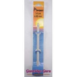 Pony Inline Crochet Hook 6.5MM