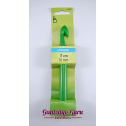 Pony Plastic Crochet Hook 15.0MM