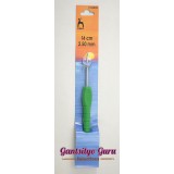 Pony Easy Grip Flat Crochet Hook 2.5MM