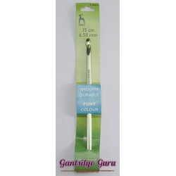 Pony Colored Aluminum Crochet Hook 6.5MM