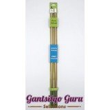 Pony Colored Aluminum Knobbed Knitting Needles 5.5MM (35CM)