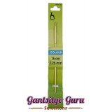 Pony Colored Aluminum Crochet Hook 2.25MM