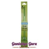 Pony Colored Aluminum Crochet Hook 3.25MM