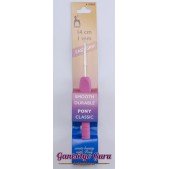 Pony Easy Grip Flat Steel Crochet Hook 1.00MM
