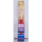 Pony Easy Grip Flat Steel Crochet Hook 1.25MM