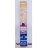 Pony Easy Grip Flat Steel Crochet Hook 1.75MM