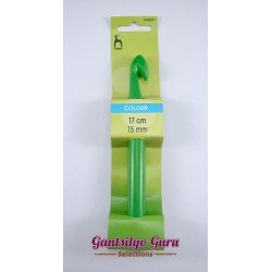 Pony Plastic Crochet Hook 15.0MM