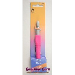 Pony Easy Grip Flat Crochet Hook 10.0MM