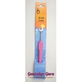 Pony Easy Grip Flat Crochet Hook 2.0MM