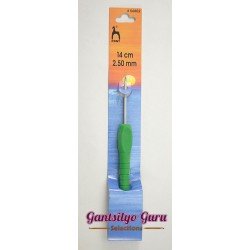 Pony Easy Grip Flat Crochet Hook 2.5MM