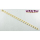 Bamboo Straight Knitting Needles 3.0 (34 cm)