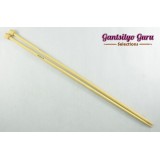 Bamboo Straight Knitting Needles 5.0 (34 cm)
