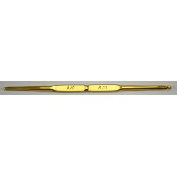 Tulip Double-Ended Aluminum Crochet Hook 4/0 - 6/0