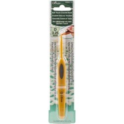 Clover Soft Touch Crochet Hook 3.25MM