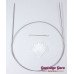 Steel Circular Knitting Needles 16 / 1.6mm (80 cm)